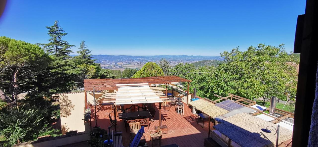 Country House Trevi Umbria Borghetto Vetuliae Santa Maria in Valle Bagian luar foto